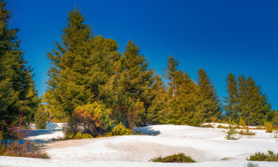 Parc naturel régional des Pyrénées Catalane depuis le Col de Jau,Occitanie.