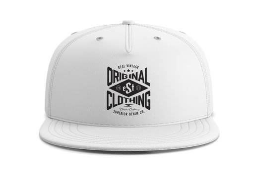 Black and White Typographic Logo Layout