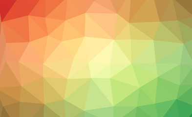 Fototapeta na wymiar Abstract rainbow colorful lowploly of many triangles background for use in design. EPS10 vector