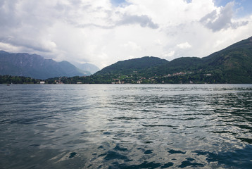 Lake Como in Lombardy, Italy