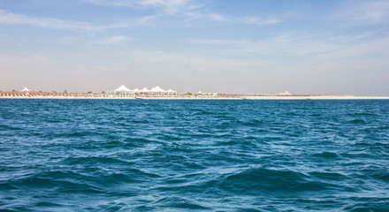 Abu Dhabi island Sir Bani Yas, UAE