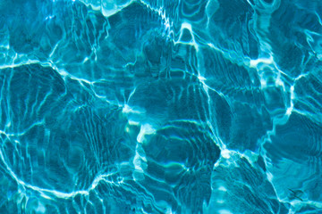 pure sea water shimmering in the sun