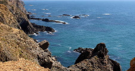 Landscape from Cabo Sard&atilde;o, Alentejo, Portugal
