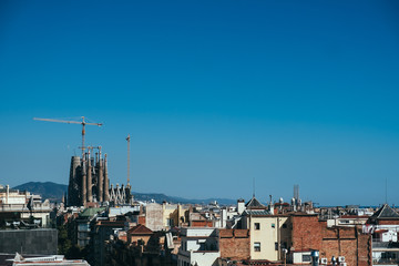 Panorama sur la ville de Barcelone