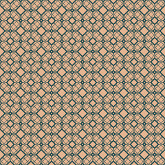 Fototapeta premium Vector Seamless Geometric Patterns In Pastel Colors. Endless Texture Can Be Used For Paper Or Scrapbooking. Brown green color