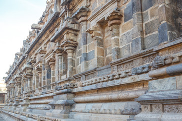 Airavateswara temple constructed by the Rajaraja Chola II in the 12th century AD. The temple is a recognised UNESCO World heritage monument Kumbakonam,Darasuram,Tamilnadu,india