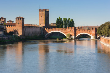 The City of Verona / Scaliger bridge