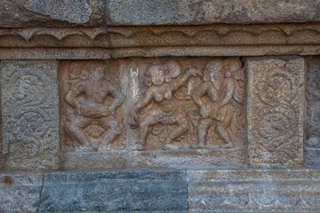 Airavateswara temple constructed by the Rajaraja Chola II in the 12th century AD. The temple is a recognised UNESCO World heritage monument Kumbakonam,Darasuram,Tamilnadu,india