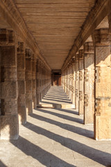 Airavateswara temple constructed by the Rajaraja Chola II in the 12th century AD. The temple is a recognised UNESCO World heritage monument Kumbakonam,Darasuram,Tamilnadu,india