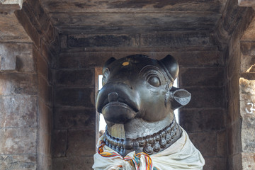 Airavateswara temple constructed by the Rajaraja Chola II in the 12th century AD. The temple is...