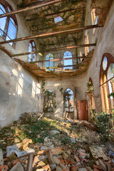 Altes marodes Herrschaftshaus