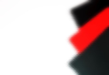 Modern blurry office application technology design empty white background