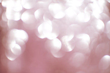 pink bright shiny bokeh background close-up