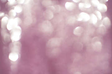 pink bright shiny bokeh background close-up