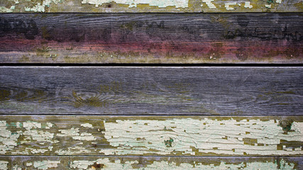 Colored grunge wooden background