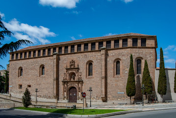 Fototapeta na wymiar Convent of Las Dueñas in Salamanaca