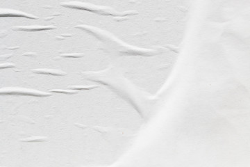 White creased poster texture
