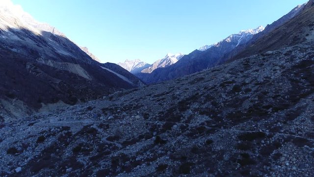 Gomukh or Gaumukh Uttarakhand, India
Gomukh is the snout of the Gangotri Glacier & the source of the Bhagirathi River, one of the primary headstreams of the Ganges River.It is popular Hindu pilgrimage