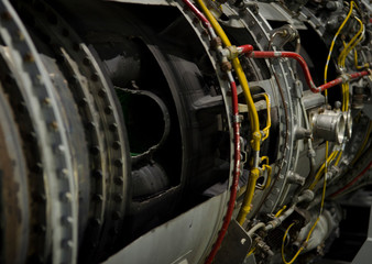 Dual turbojet engine for Ukrainian aircraft up-close