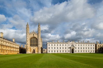 The famous King's College in Cambridge, UK