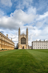 The famous King's College in Cambridge, UK