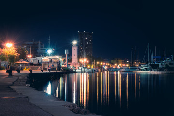Fototapeta na wymiar Visto sul porto