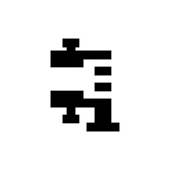 Zip file icon. Document archive sign