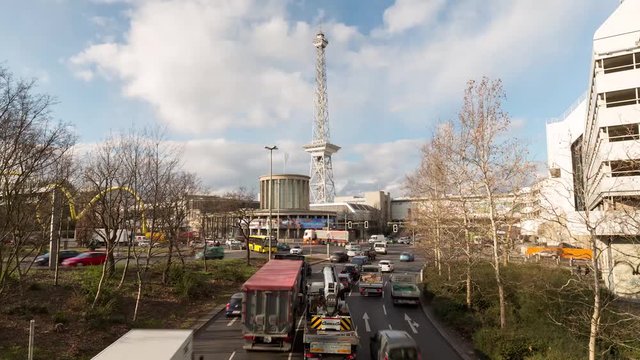 Timelapse Funkturm Berlin Messe 