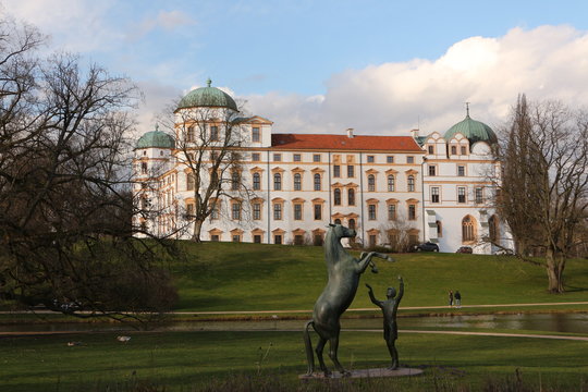 Blick auf Schloss Celle im Zentrum von Celle