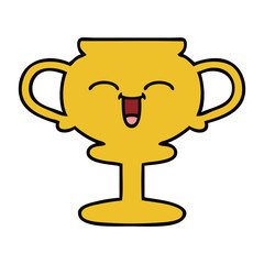 cute cartoon trophy