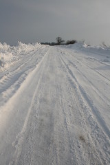 road in winter