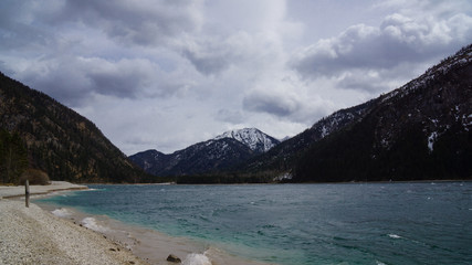 plansee in austrian alps