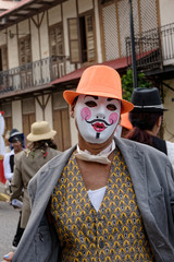 Je suis beau pour les mariages burlesques au carnaval de Cayenne en Guyane française