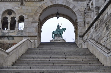 Fisherman's Bastion in Budapest, Hungary