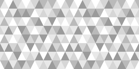 Seamless vector pattern. Abstract triangle geometric background.