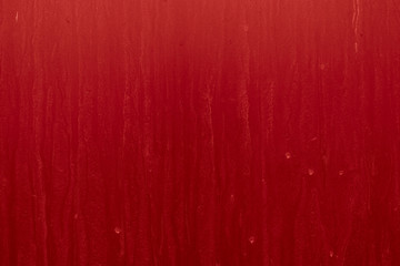 Red Tile with Dirty Rain Stains 