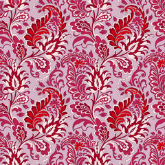 Modern floral seamless pattern for your design.