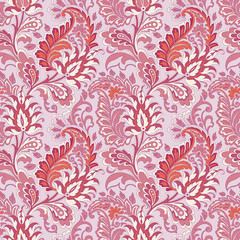 Modern floral seamless pattern for your design.