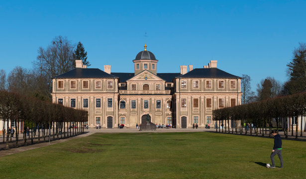 Historisches,  Schloss Favorite bei F&ouml;rch, Rastatt im Schwarzwald