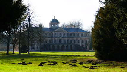 Historisches,  Schloss Favorite bei F&ouml;rch, Rastatt im Schwarzwald