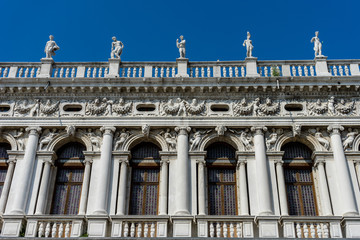 Fototapeta na wymiar Biblioteca Marciana in Venice, Italy
