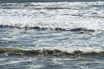 waves on beach 006