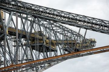 Abraumförderbrücke F60 im Braunkohletagebau