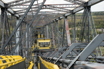 Abraumförderbrücke F60 im Braunkohletagebau