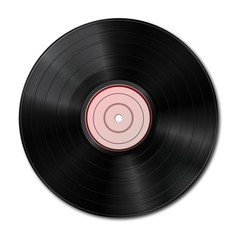 Music gramophone vinyl LP record