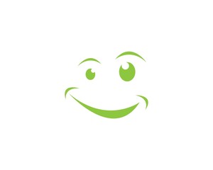 Smile logo template
