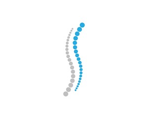 Spine logo vector icon