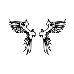 Obraz premium Wings vector