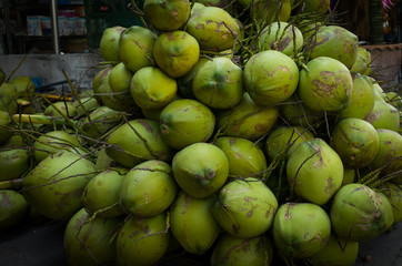 coconut bunch