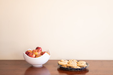 Apples and cookies
